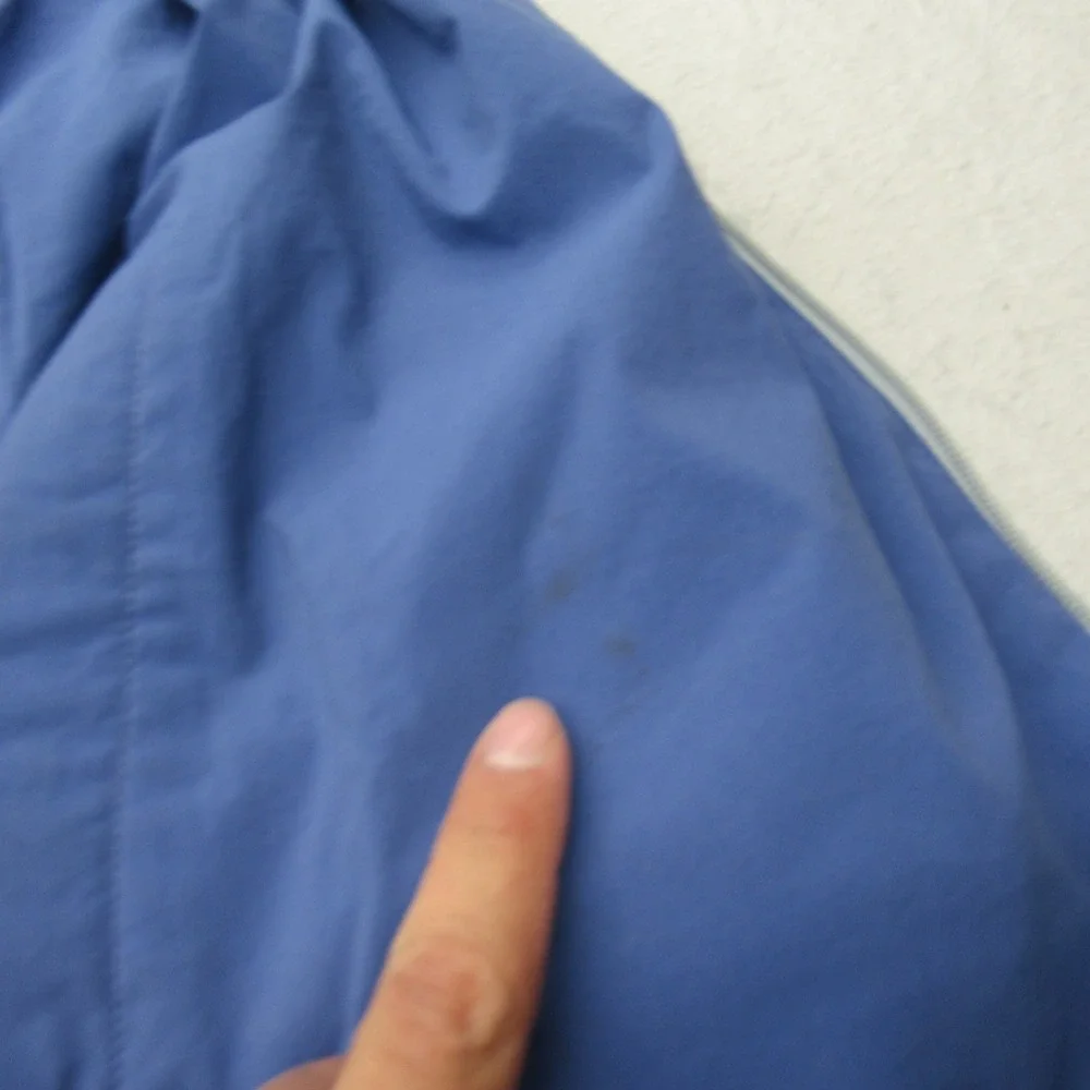 Mountain Khakis Jacket Mens Large Blue Insulated Reversible Water Resistant Logo